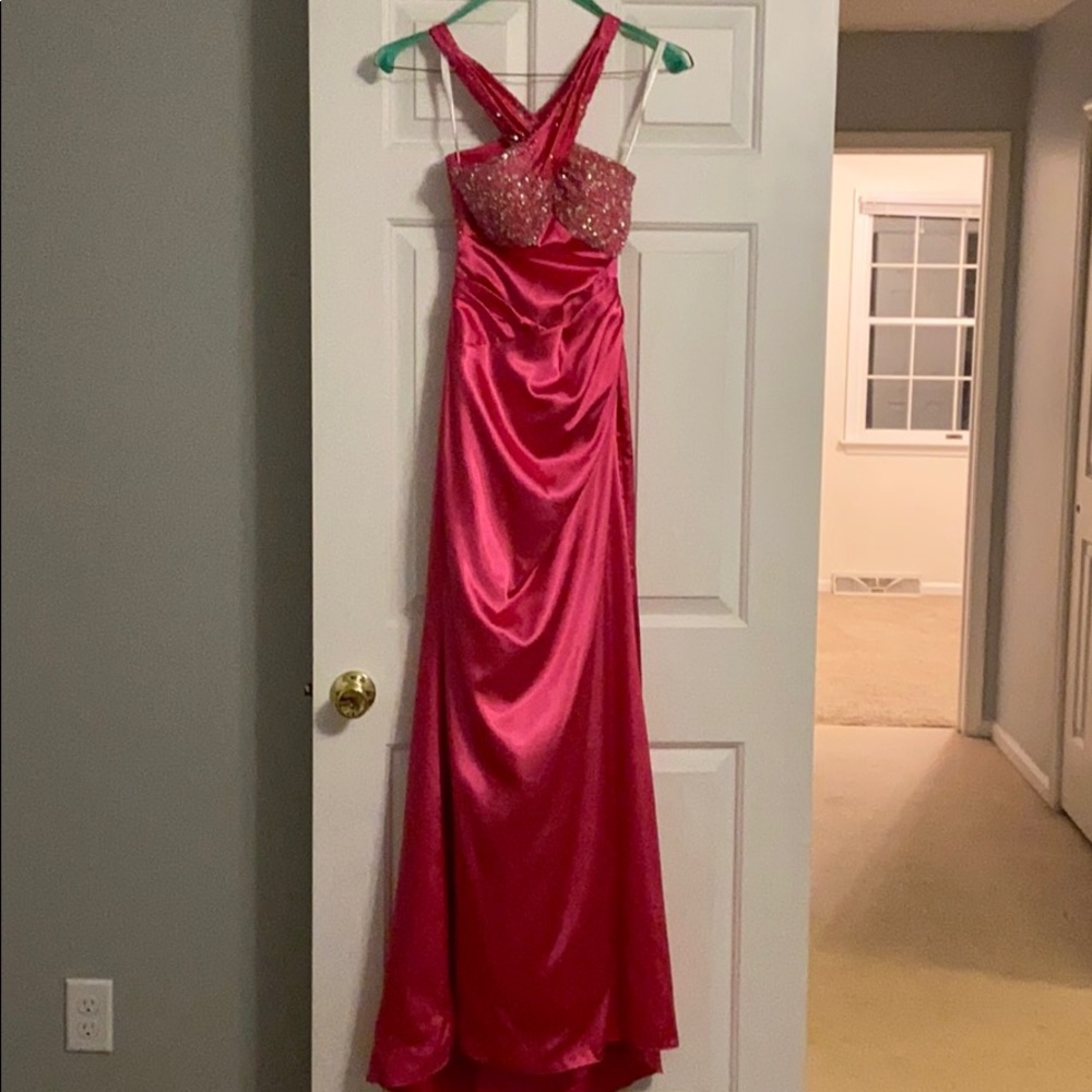 Hot Pink Prom/Formal Dress